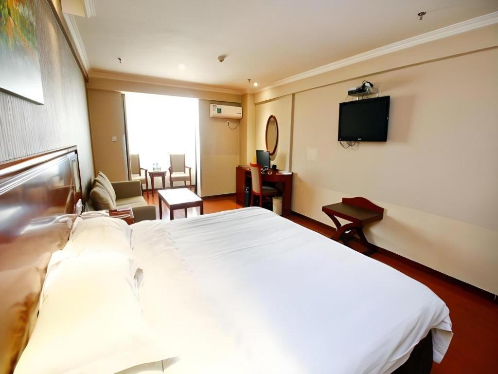 Greentree Inn Xi'An Bell And Drum Tower Food Street Ancient City Wall Ximen Express Hotel Exterior foto